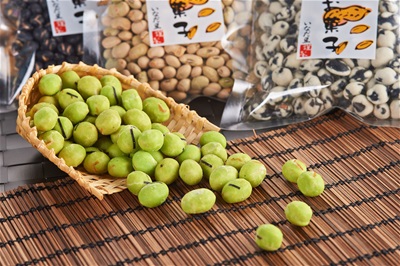 豆菓子系列情境示意，非花枝豆商品實拍